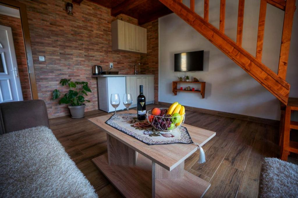 Kuchyň nebo kuchyňský kout v ubytování Guesthouse Madzarevic