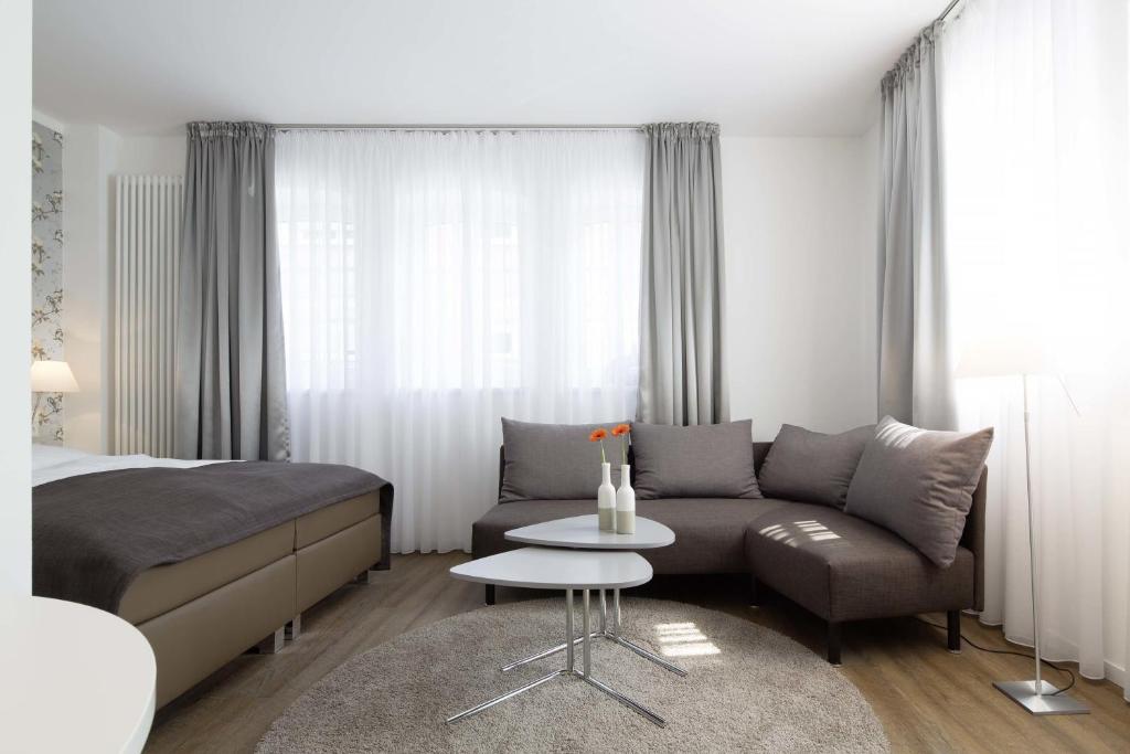 Posezení v ubytování Boardinghouse Münster