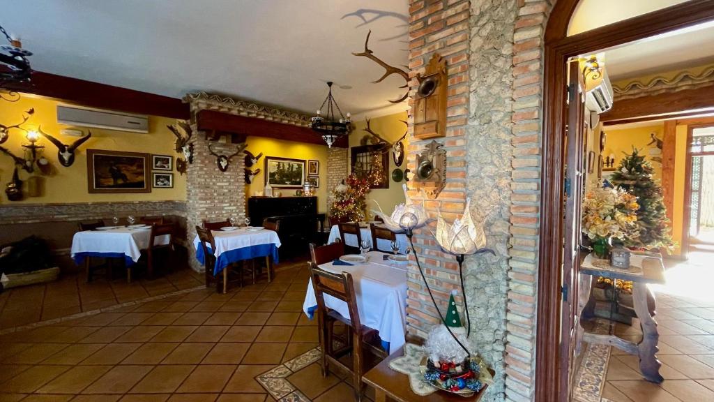 Restaurace v ubytování La Finca Mercedes