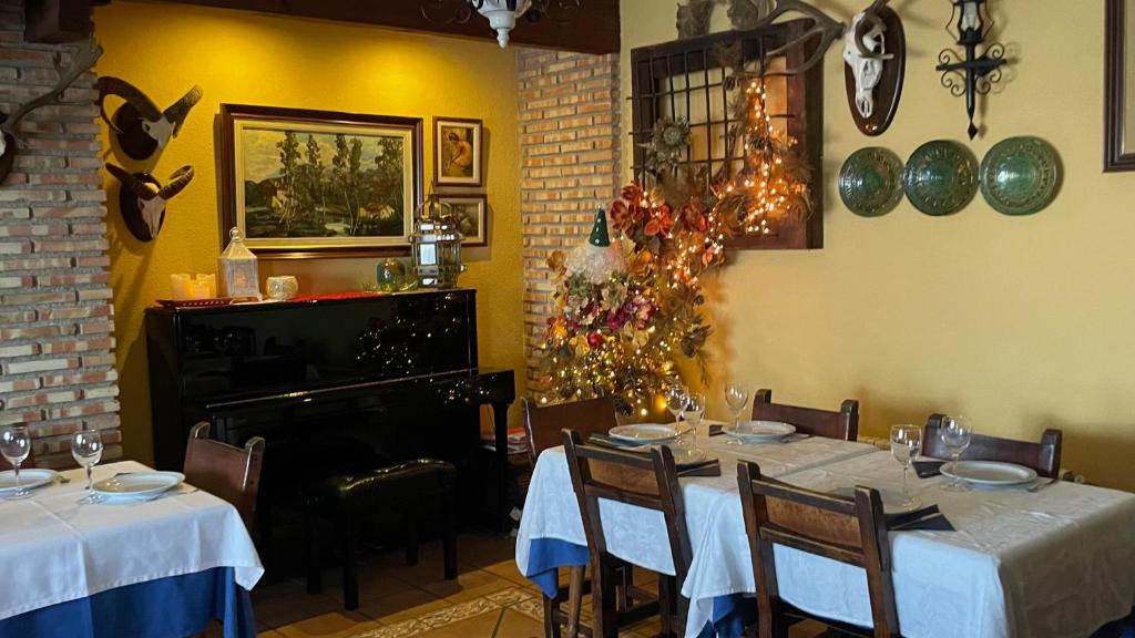Restaurace v ubytování La Finca Mercedes