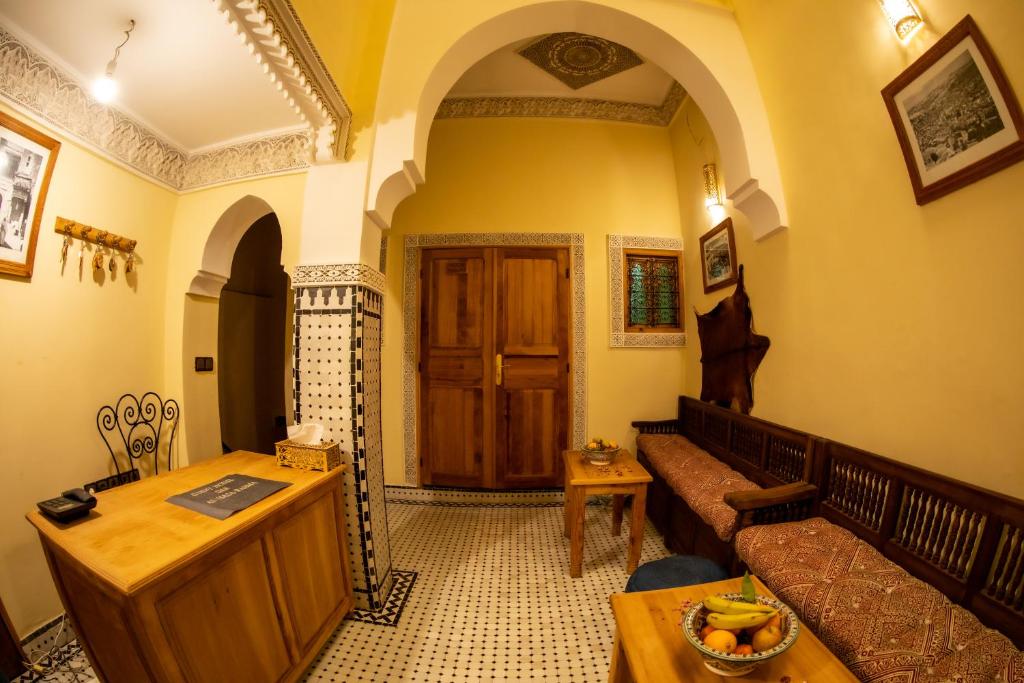 Posezení v ubytování Dar alhaja rahma