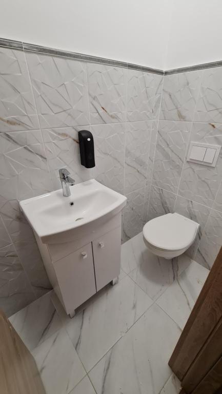 Koupelna v ubytování Jafar Resort 7