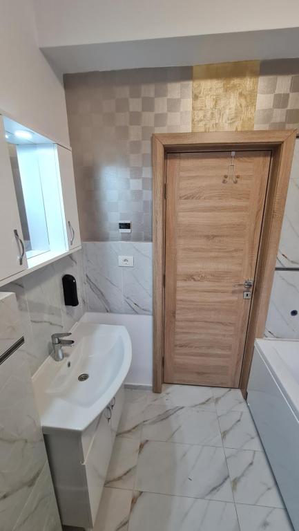Koupelna v ubytování Jafar Resort 7