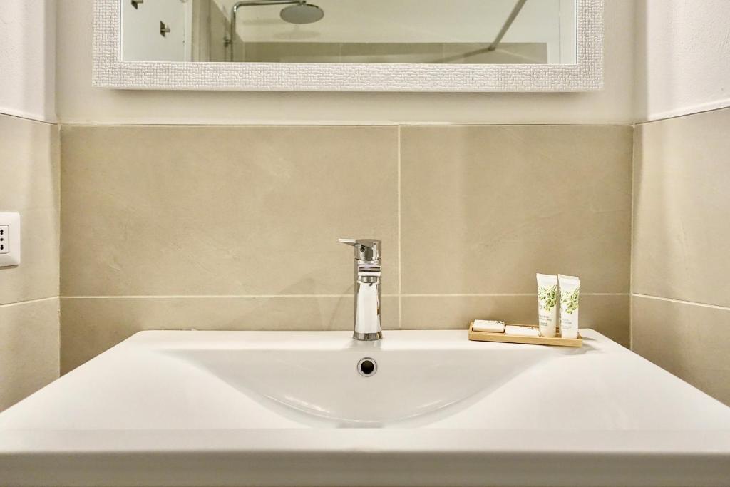 Łazienka w obiekcie Casa alla Vecchia Posta di Bagno Vignoni