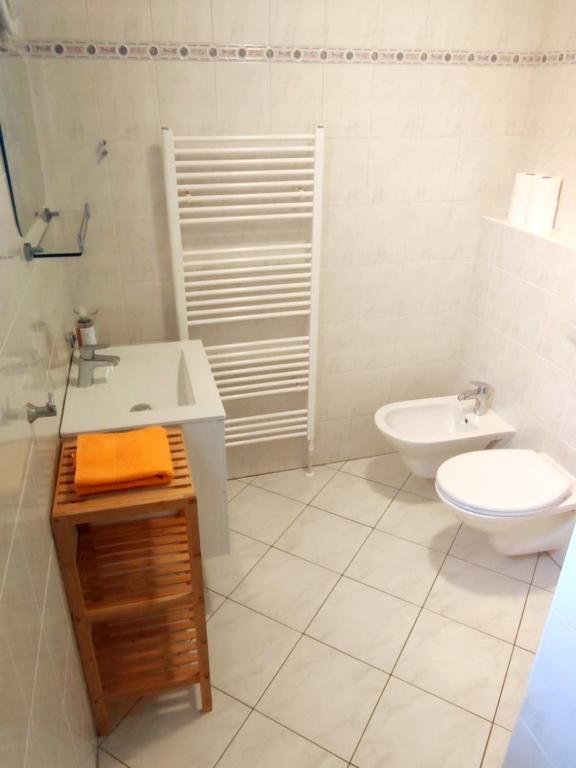 Koupelna v ubytování Vila Caba