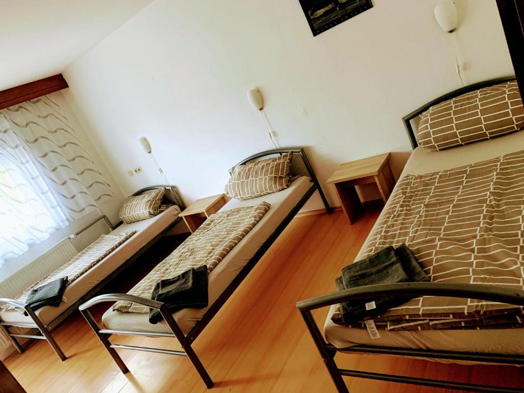 Posezení v ubytování Monteurzimmer - Karlsbad