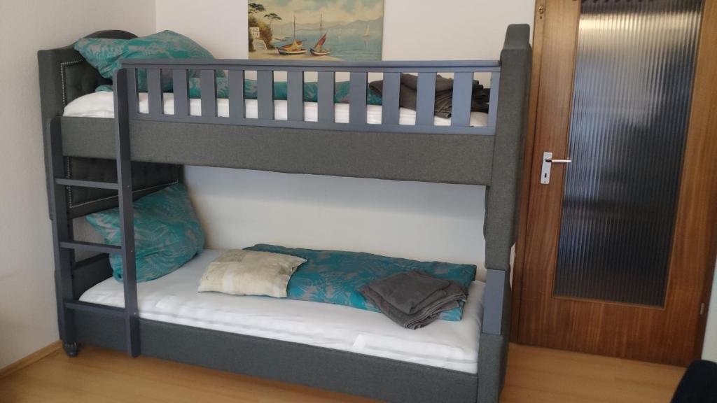 Postel nebo postele na pokoji v ubytování Monteurzimmer - Karlsbad