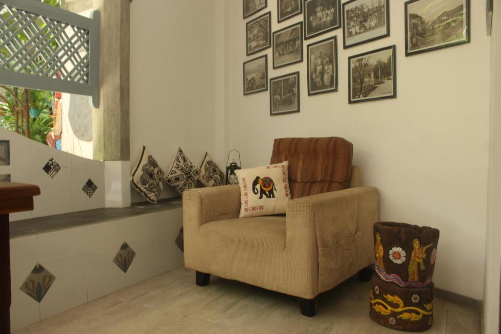 Posezení v ubytování Villa Olde Ceylon