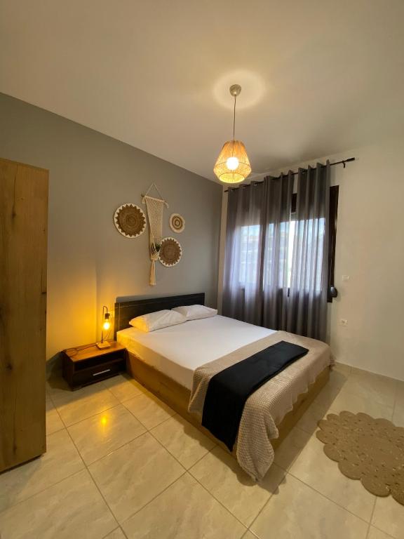 Posteľ alebo postele v izbe v ubytovaní Maya Suites Kallithea
