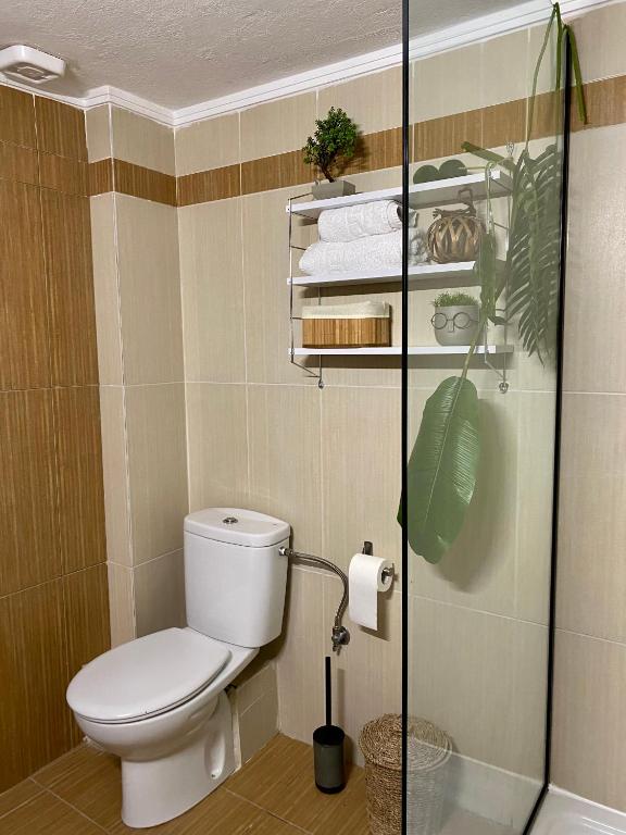 Kúpeľňa v ubytovaní Maya Suites Kallithea