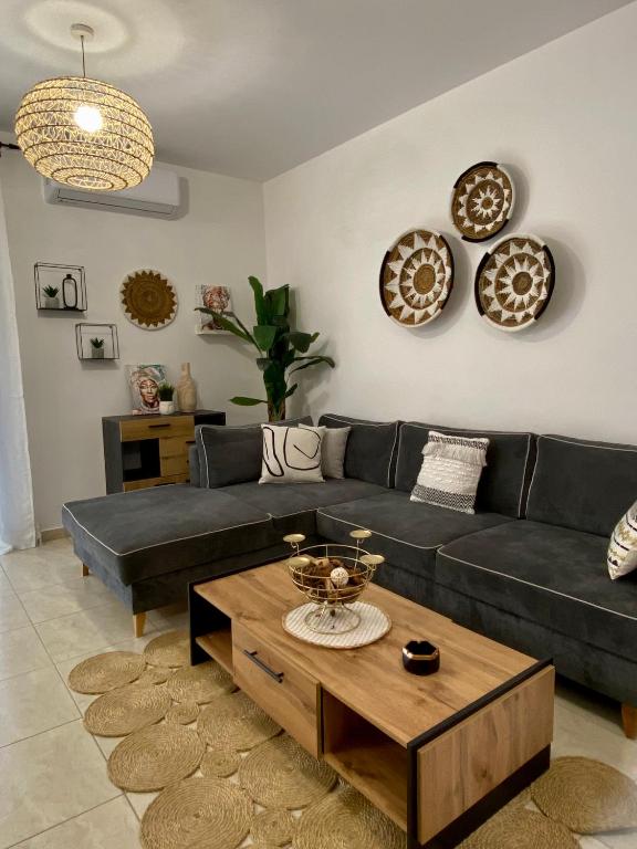Posedenie v ubytovaní Maya Suites Kallithea