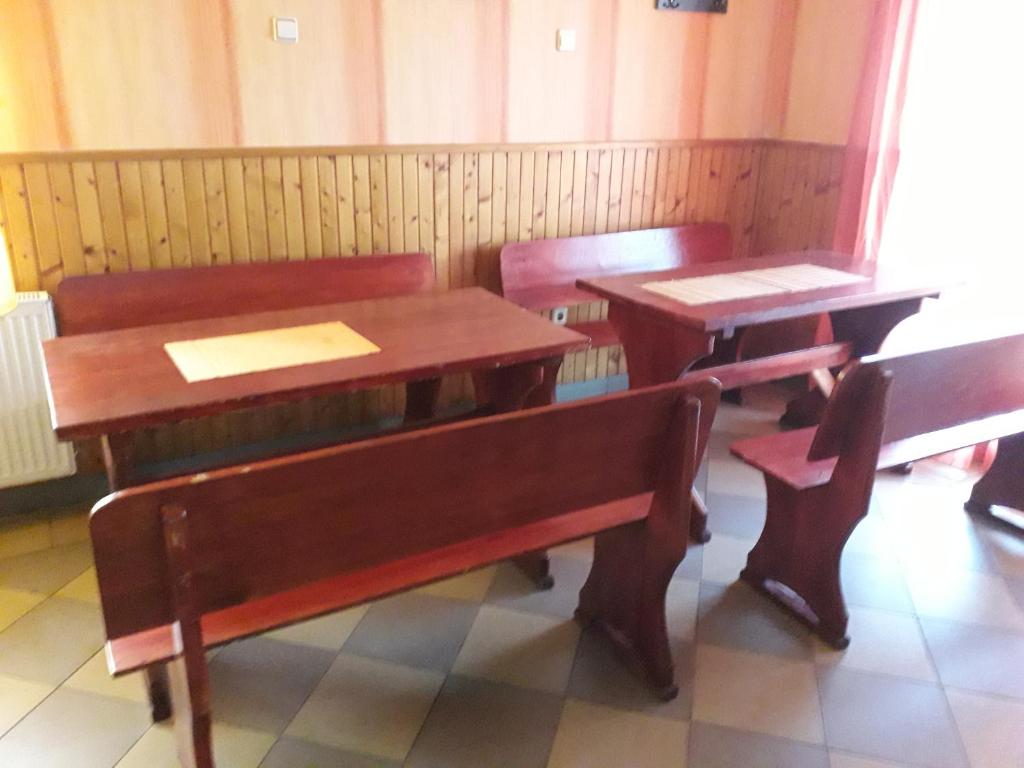 Restauracja lub miejsce do jedzenia w obiekcie Evita Vendégház