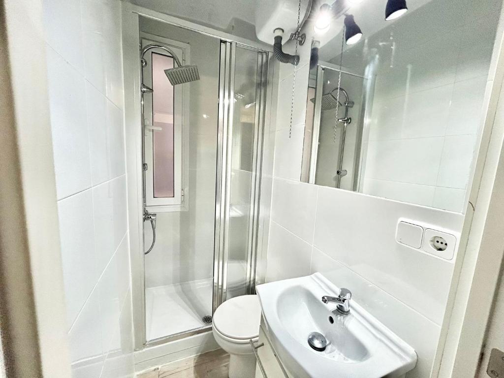 Koupelna v ubytování Centro Ronda de Segovia Aparment