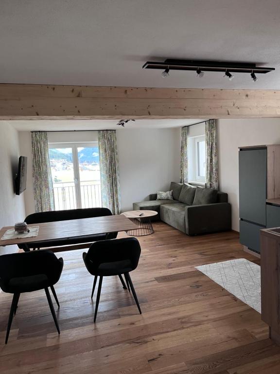 Posezení v ubytování Apartment Tanzberger