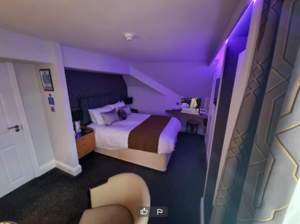 Posteľ alebo postele v izbe v ubytovaní The Gatsby Blackpool - Formerly The Windsor