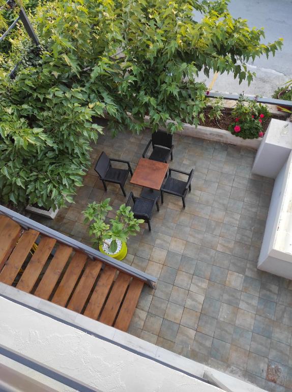 Balkón nebo terasa v ubytování Ionian Balcony Apartment