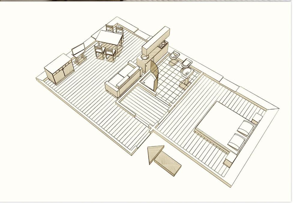 Půdorys ubytování Agriturismo Barchessa