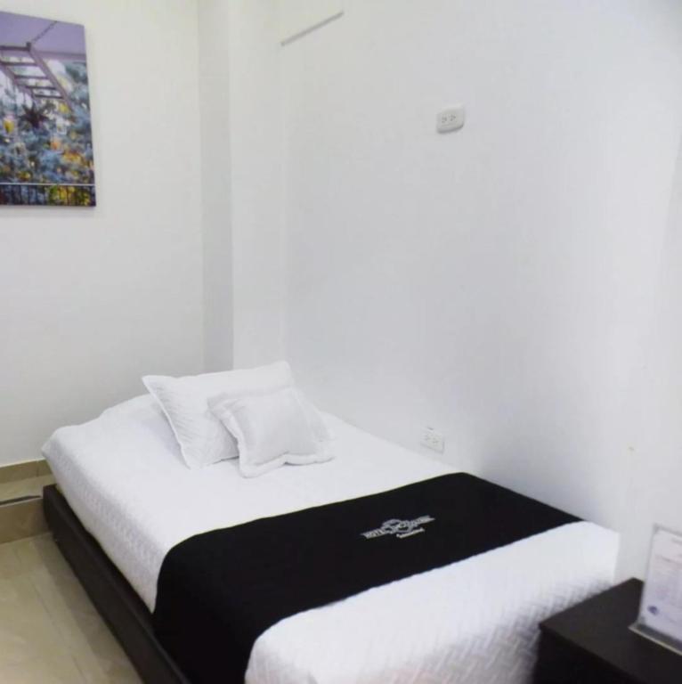 Postel nebo postele na pokoji v ubytování Hotel Colonial Internacional