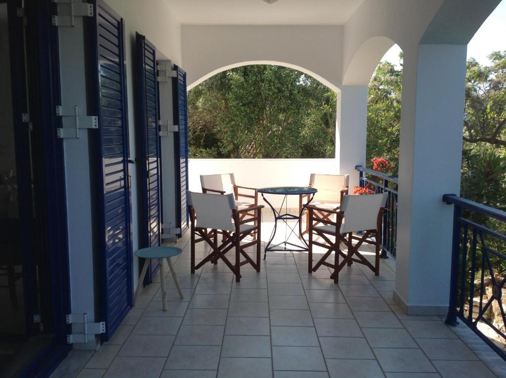 A balcony or terrace at Villa Andrea