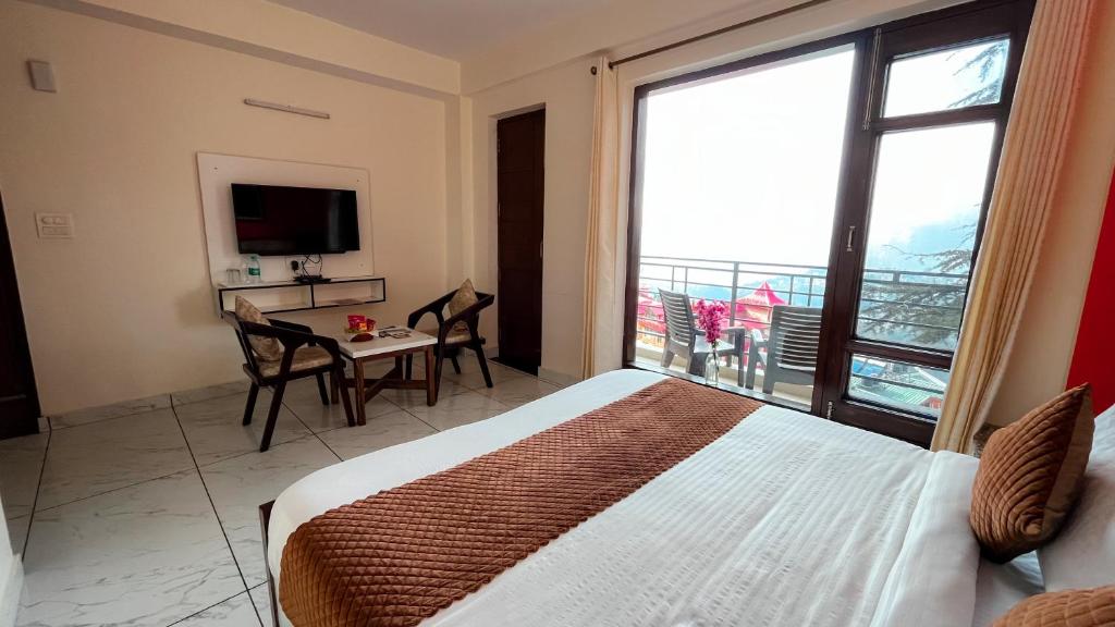 The Ivory Pine - Double Room With Balcony (2 Adults + 1 Child)