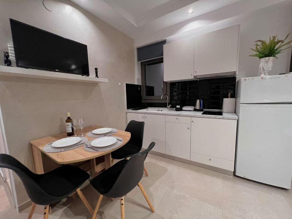 Kuchyň nebo kuchyňský kout v ubytování Delight House's