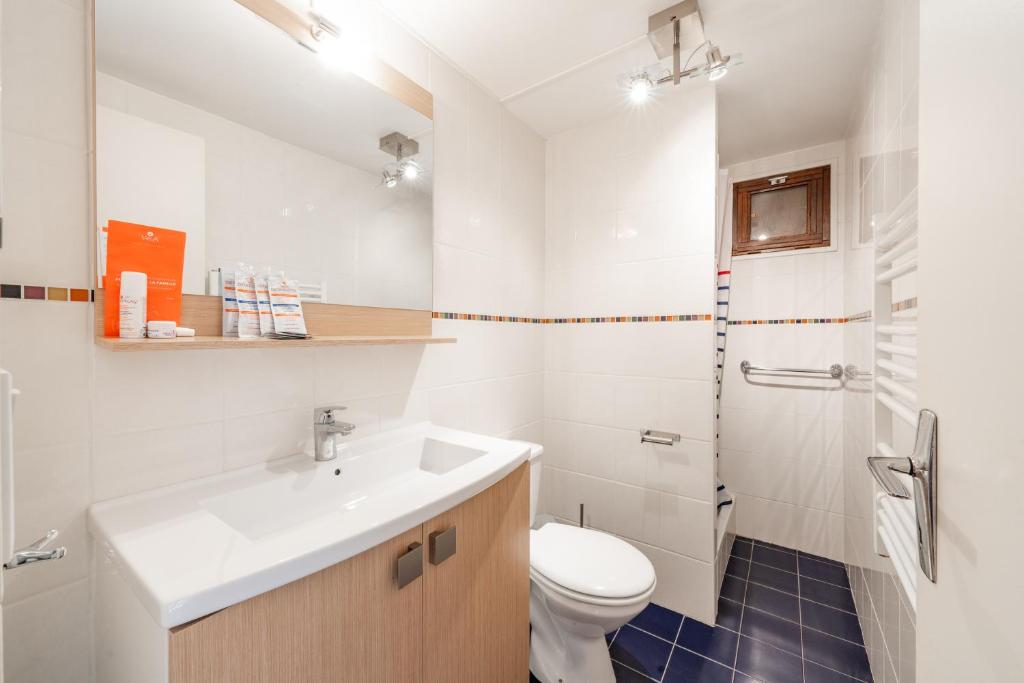 Kúpeľňa v ubytovaní Serre Chevalier Studio 30 m2 coin montagne à 8 Minutes des Pistes