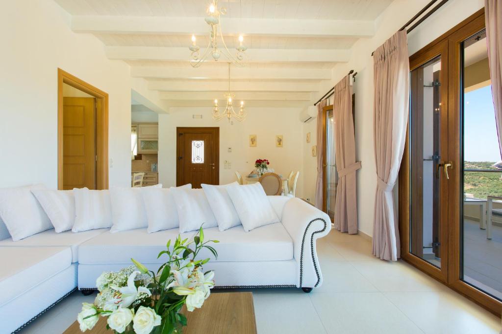 Część wypoczynkowa w obiekcie Kampos Villas, pure elegance, By ThinkVilla