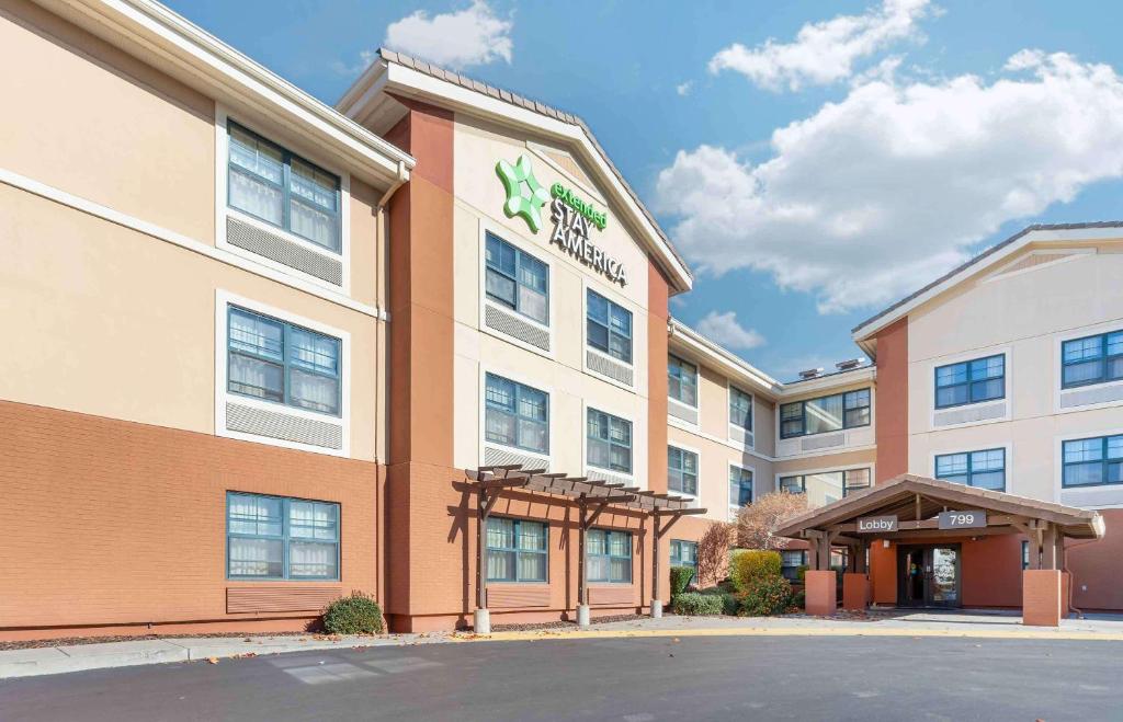 a rendering of the front of a hotel at Extended Stay America Suites - Sacramento - Vacaville in Vacaville