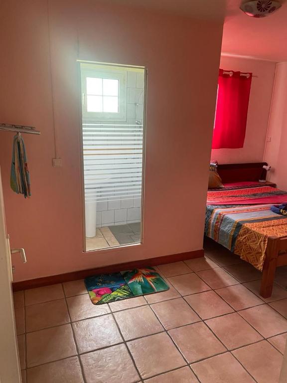 Postel nebo postele na pokoji v ubytování Villa yoyo poirier