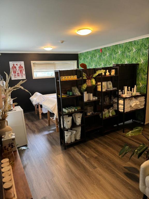 Postel nebo postele na pokoji v ubytování B-Ks Premier Motel Palmerston North