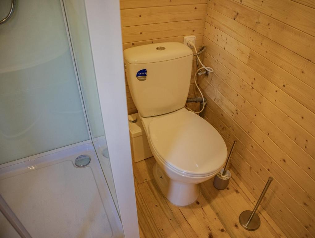 Koupelna v ubytování Maringotky Na Růžku
