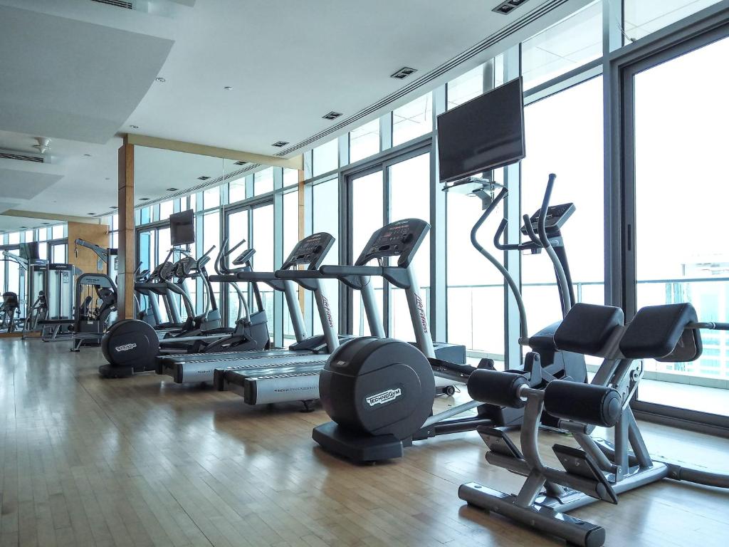 Fitness centrum a/nebo fitness zařízení v ubytování Frank Porter - Trident Grand