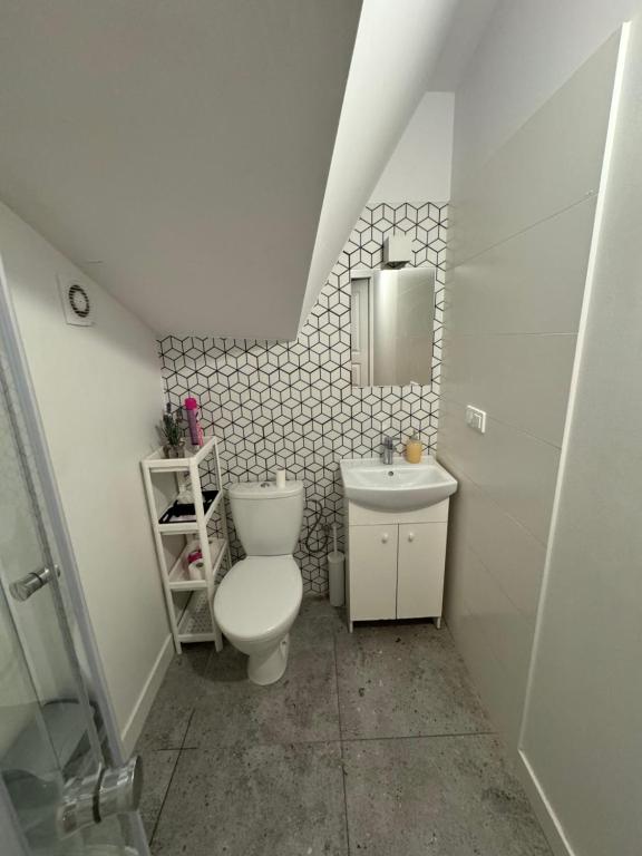 Koupelna v ubytování ESA Home