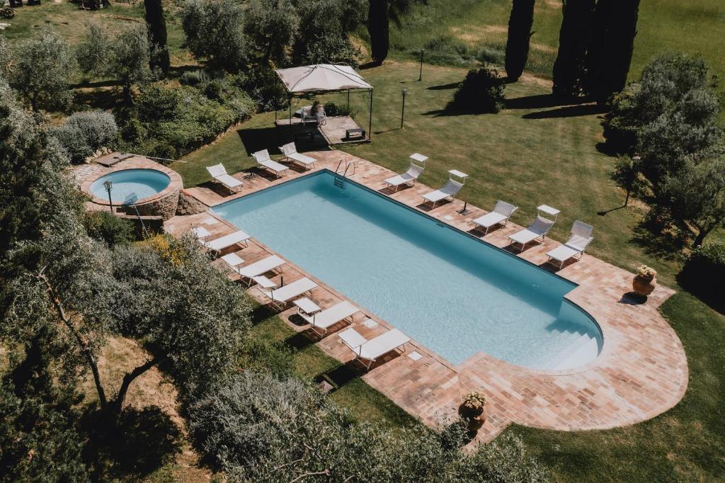 The swimming pool at or close to Podere Biagio