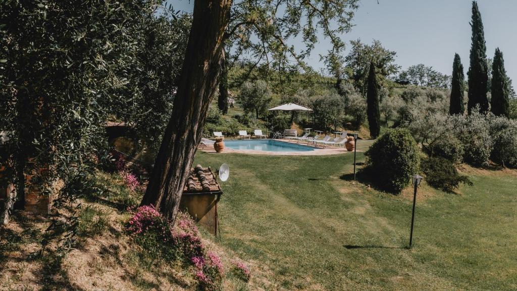 The swimming pool at or close to Podere Biagio