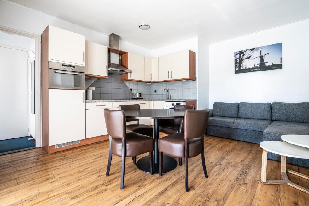 Kuchyň nebo kuchyňský kout v ubytování Hotel Hulst