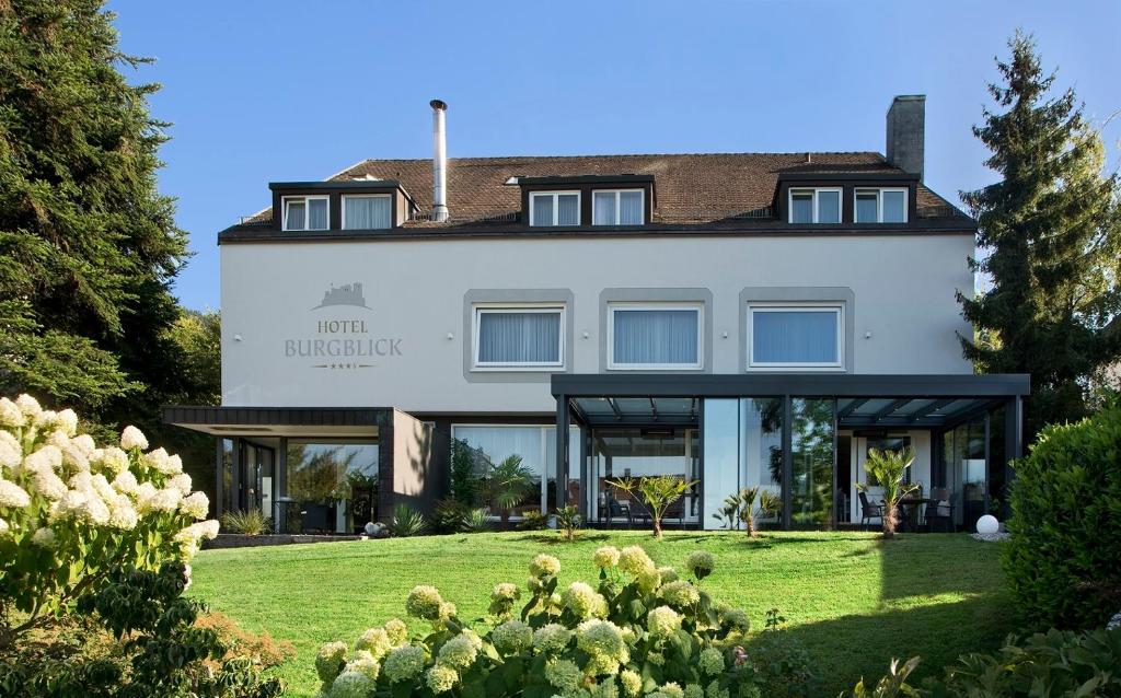 Zahrada ubytování Hotel Burgblick