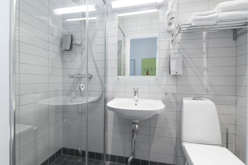 Koupelna v ubytování Thon Hotel Trondheim