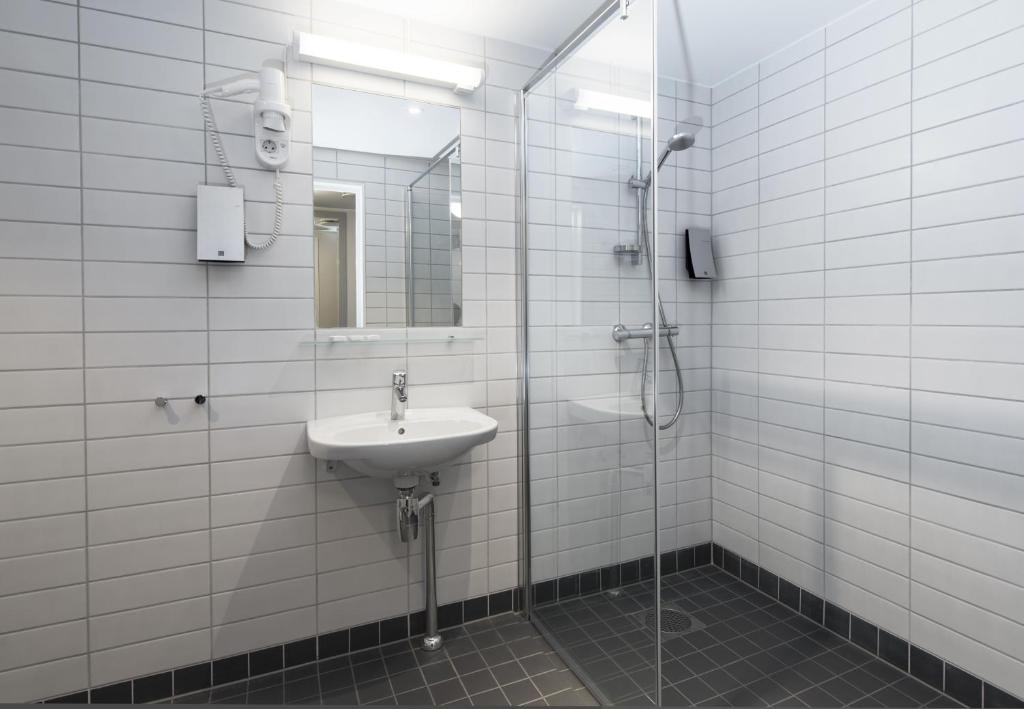 Koupelna v ubytování Thon Hotel Trondheim