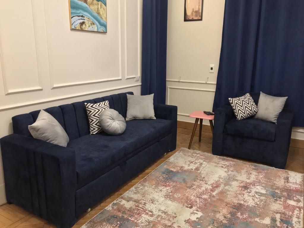Posezení v ubytování Yacoubian Suites