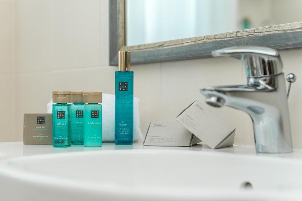 Ein Badezimmer in der Unterkunft Park Hotel Argento
