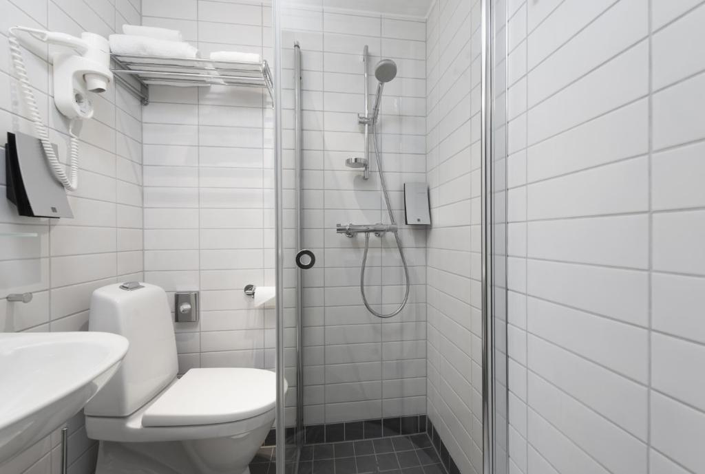 Koupelna v ubytování Thon Hotel Trondheim