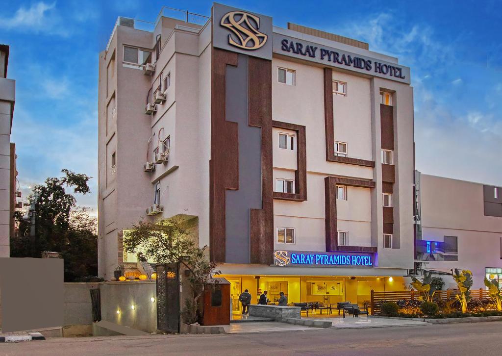 O edifício onde o hotel está situado