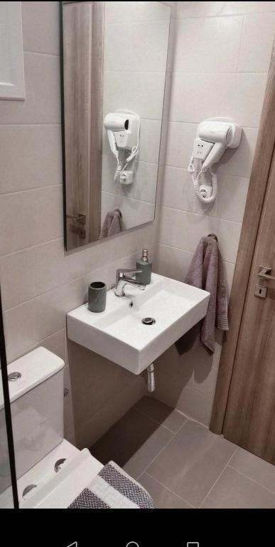 Koupelna v ubytování CASA QUERCU
