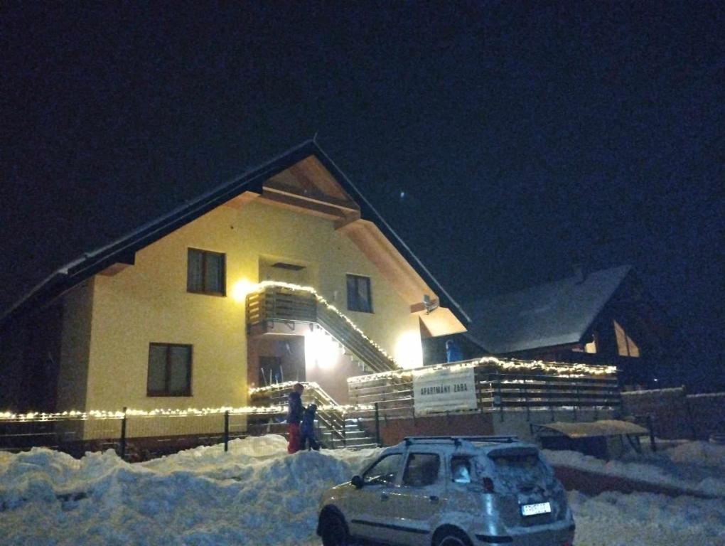 Apartmány Zara v zimě