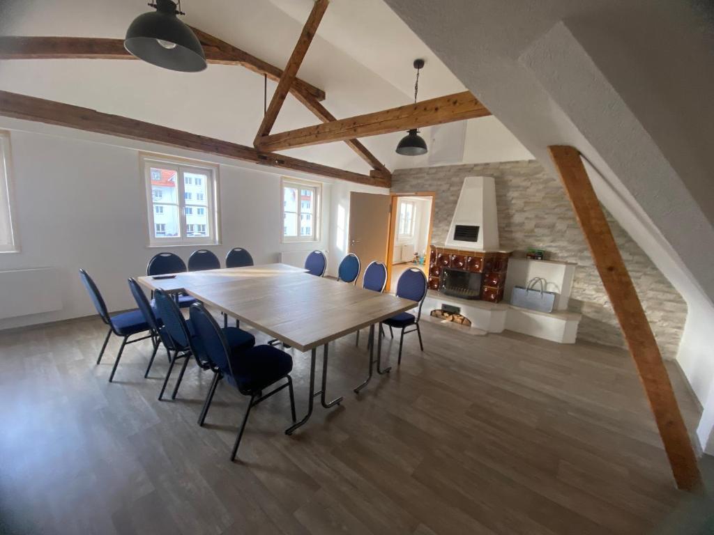 Posezení v ubytování "Schullandheim Waltershausen" Hotel & Erlebniswelt
