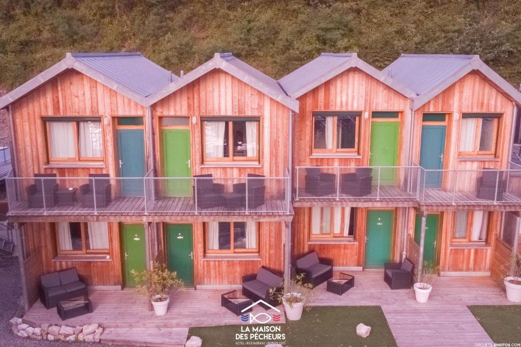 La maison des pêcheurs - Kamer Met Kingsize Bed En Uitzicht Op Het Meer