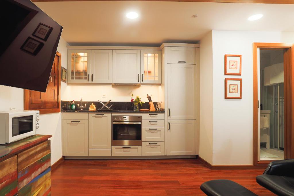 A kitchen or kitchenette at El Estanco 14