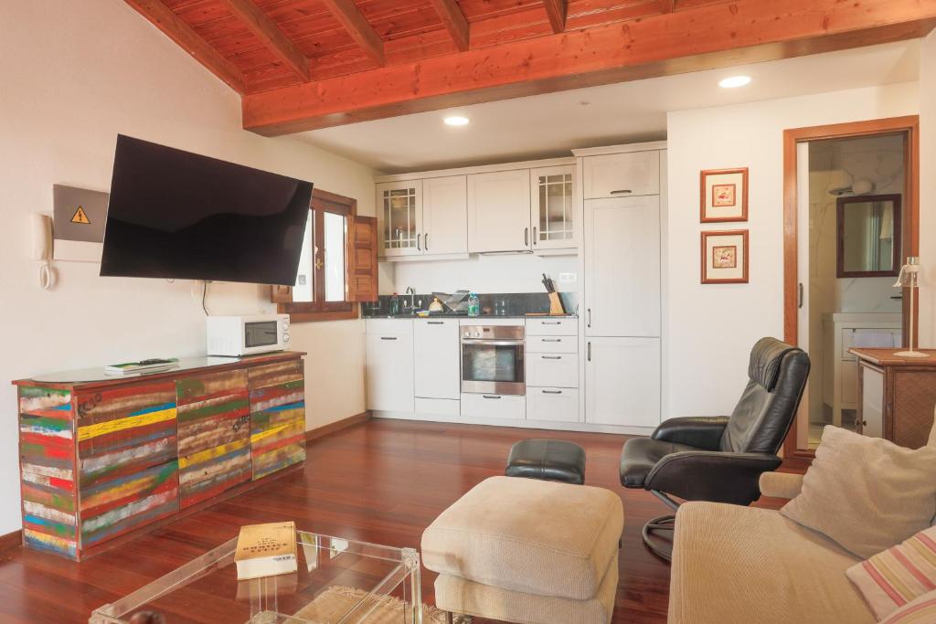 A kitchen or kitchenette at El Estanco 14