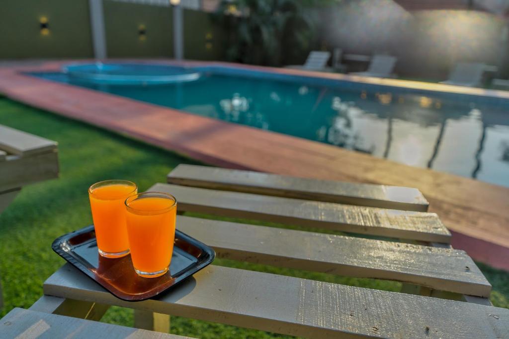 Bazén v ubytování Rosa Bella Resort-TBV nebo v jeho okolí